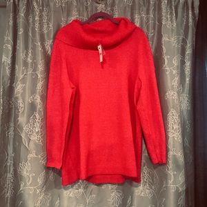 Lane Bryant Fuzzy Cowl Neck Sweater. 18/20